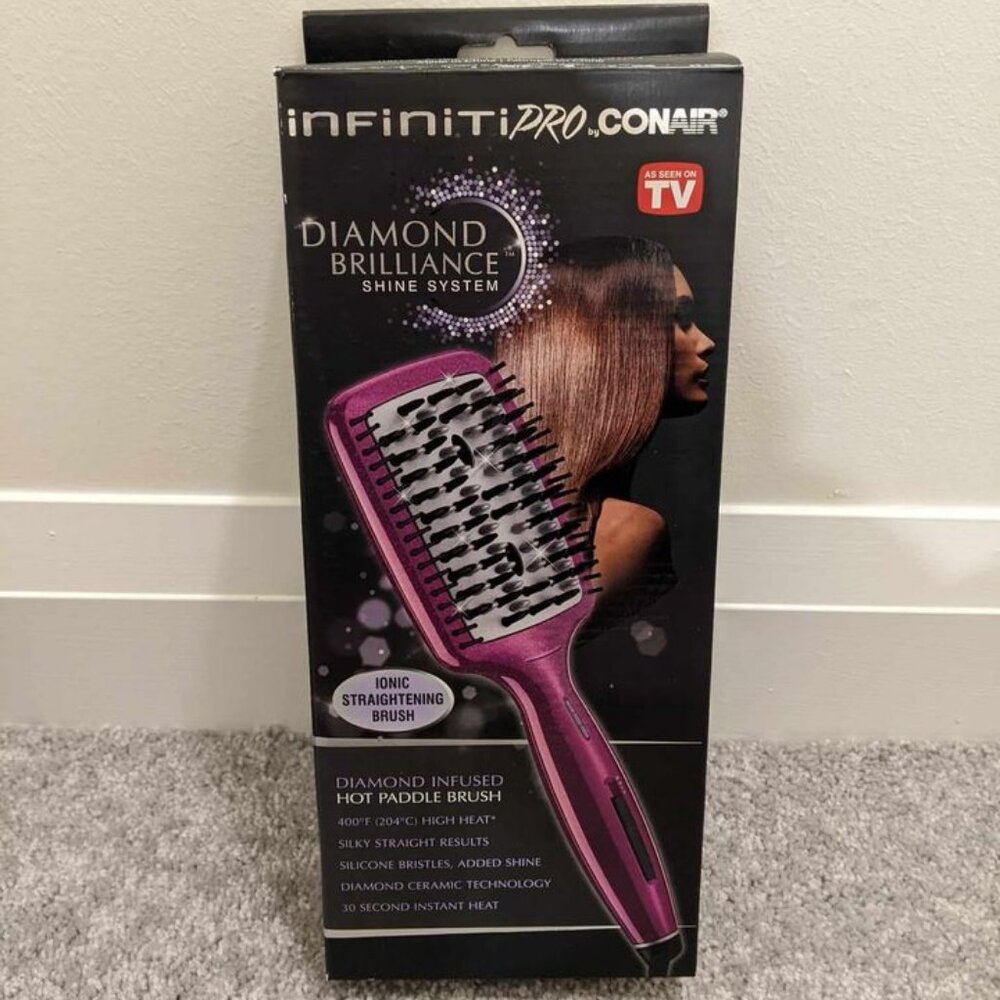 Brand New Conair Hot Ionic Straightening Brush
